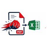 PDF to Excel icon