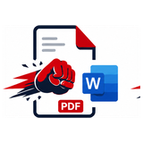 PDF to Word icon