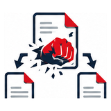 Split PDF icon