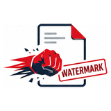 Watermark PDF icon